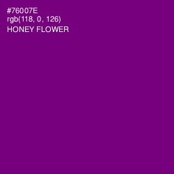 #76007E - Honey Flower Color Image