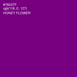 #76007F - Honey Flower Color Image