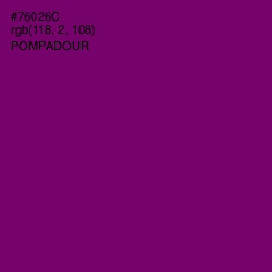 #76026C - Pompadour Color Image