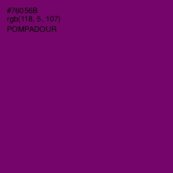 #76056B - Pompadour Color Image