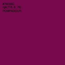 #76084C - Pompadour Color Image