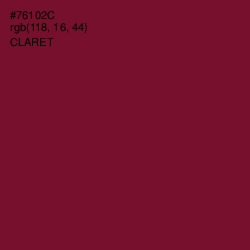 #76102C - Claret Color Image