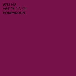 #76114A - Pompadour Color Image