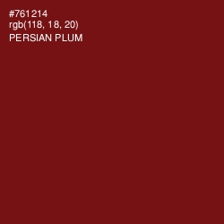 #761214 - Persian Plum Color Image