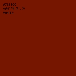 #761500 - Cedar Wood Finish Color Image