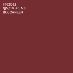 #762D32 - Buccaneer Color Image