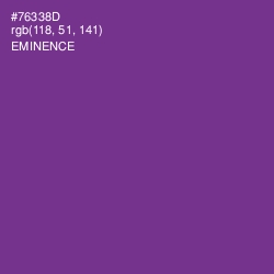 #76338D - Eminence Color Image