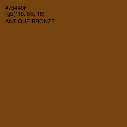 #76440F - Antique Bronze Color Image