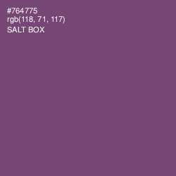 #764775 - Salt Box Color Image