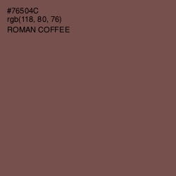 #76504C - Roman Coffee Color Image