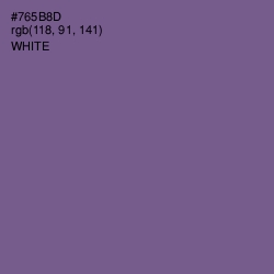 #765B8D - Affair Color Image