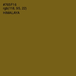 #765F16 - Himalaya Color Image