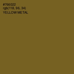 #766022 - Yellow Metal Color Image