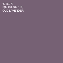 #766073 - Old Lavender Color Image