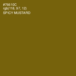 #76610C - Spicy Mustard Color Image