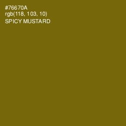 #76670A - Spicy Mustard Color Image