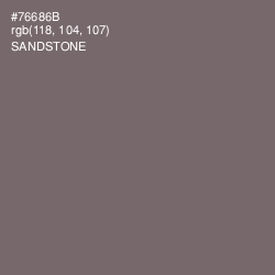 #76686B - Sandstone Color Image