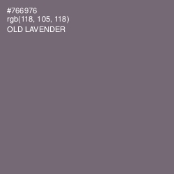 #766976 - Old Lavender Color Image