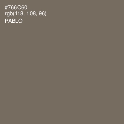 #766C60 - Pablo Color Image