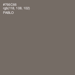 #766C66 - Pablo Color Image