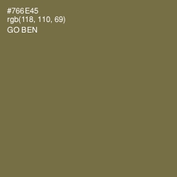 #766E45 - Go Ben Color Image