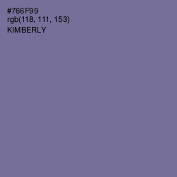 #766F99 - Kimberly Color Image