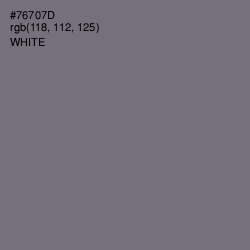 #76707D - Boulder Color Image