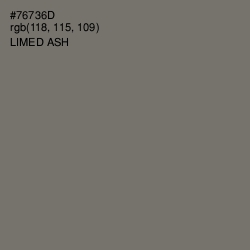 #76736D - Limed Ash Color Image