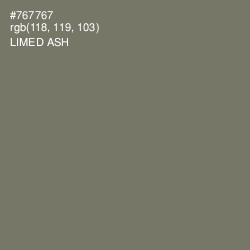 #767767 - Limed Ash Color Image