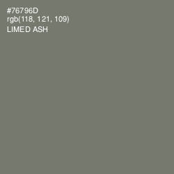 #76796D - Limed Ash Color Image