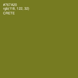 #767A20 - Crete Color Image