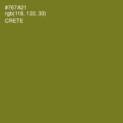 #767A21 - Crete Color Image