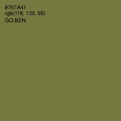 #767A41 - Go Ben Color Image