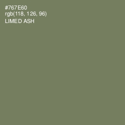 #767E60 - Limed Ash Color Image