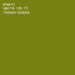 #768111 - Trendy Green Color Image