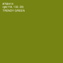 #768414 - Trendy Green Color Image