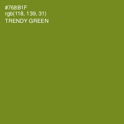 #768B1F - Trendy Green Color Image