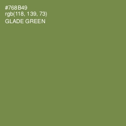 #768B49 - Glade Green Color Image