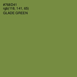 #768D41 - Glade Green Color Image