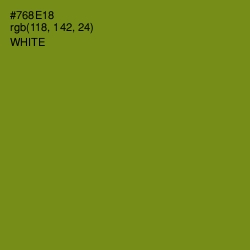 #768E18 - Trendy Green Color Image