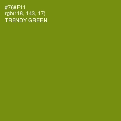 #768F11 - Trendy Green Color Image