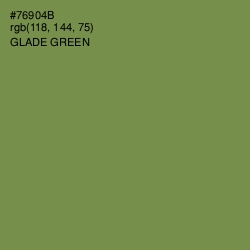#76904B - Glade Green Color Image