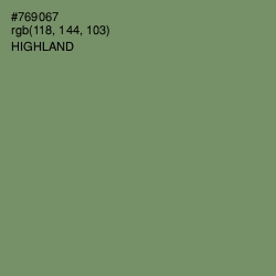 #769067 - Highland Color Image