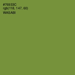 #76933C - Wasabi Color Image