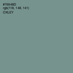 #76948D - Oxley Color Image