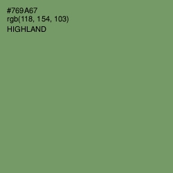 #769A67 - Highland Color Image