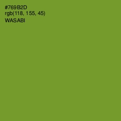 #769B2D - Wasabi Color Image