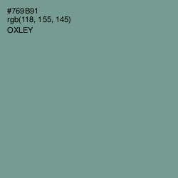 #769B91 - Oxley Color Image