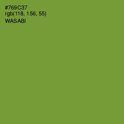 #769C37 - Wasabi Color Image