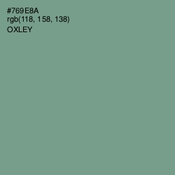 #769E8A - Oxley Color Image